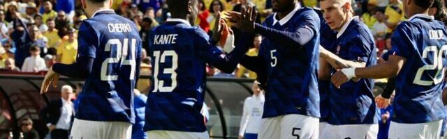 Algrivistuse välja vahetanud Prantsusmaa sai teise kindla võidu järjest