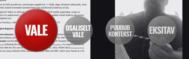 FAKTIKONTROLL | Facebookis eksitab tuhandeid inimesi väide, et Nurme farmis tuvastatud katku ei ole suudetud endiselt tõestada. Teeme asja selgeks