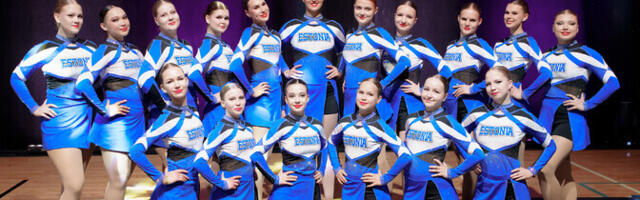 Eesti saadab cheerleadingu EM-ile rekordilised 96 sportlast