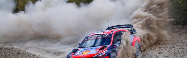 Tänak läheb Kreeka Akropolise ralli laupäevasele võistluspäevale vastu teisena