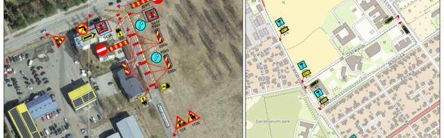 Homme algavad Tartus Sanatooriumi tänaval ehitustööd