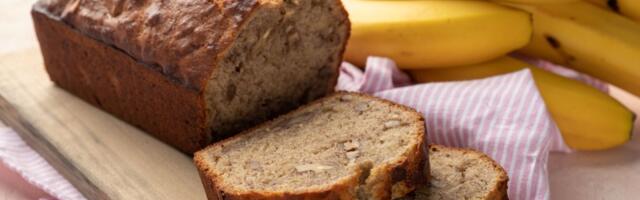 TERVISLIK RETSEPT: suhkruvaba banaanileib