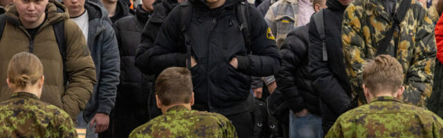 Kaitseväes alustas teenistust ligi 500 talvise kutse ajateenijat