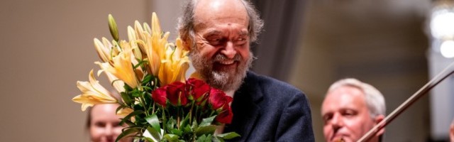 GALERII | Eesti Kontsert avas sügishooaja Arvo Pärdi sünnipäeva tähistades, kohal oli ka maestro ise