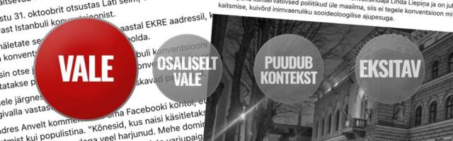 FAKTIKONTROLL | EKRE poliitikute sõnul on Istanbuli konventsioon vägivald laste vastu. Kuidas on tegelikult?