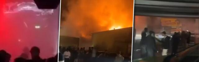 Stravičan požar u Nemačkoj : 750 gostiju bežalo iz zapaljene diskoteke, snimci užasa obilaze svet (FOTO/VIDEO)