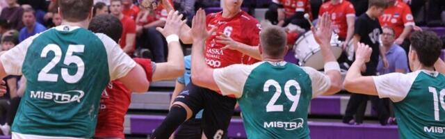 Eesti käsipalliklubid jagavad nädalavahetusel Balti liigas topeltpunkte