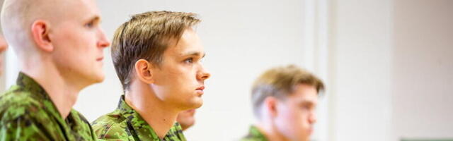 Kaitseväe Akadeemias alustasid uued põhikursused