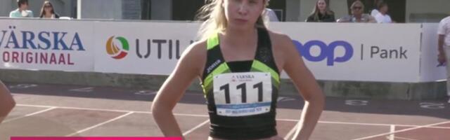 VIDEO | Ann Marii Kivikas kordas Eesti meistrivõsitlustel 100 meetri rahvusrekordit