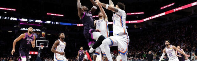 Timberwolves andis Thunderile kolmanda kaotuse