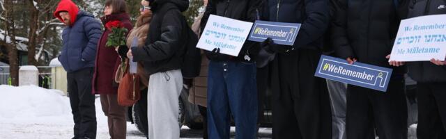 FOTOD | Rahumäe juudi kalmistul mälestati holokausti ja teiste inimsusevastaste kuritegude ohvreid