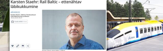 Rail Balticu projektist loobumise mõtted on jõudnud ka rahvusringhäälingusse