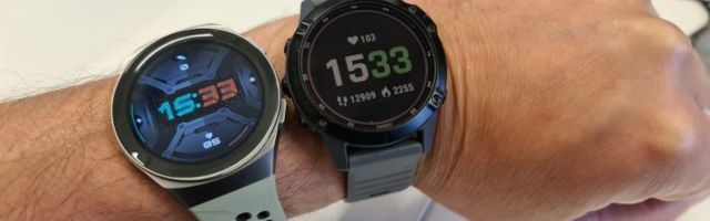 Kes keda: Garmin Fenix 6 Pro Solar vs Huawei Watch GT 2e