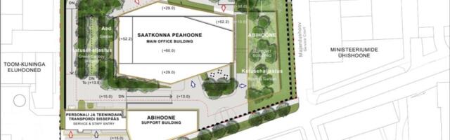 Tallinna linnavalitsus võttis vastu USA saatkonna uue kompleksi detailplaneeringu