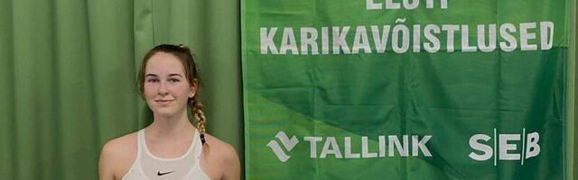 Simona Ladva võitis Eesti noorte karikavõistluste lohutusturniiri