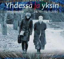 Üheskoos ja üksi. Yhdessä ja yksin. Anu Raud ja Aet Ollisaar