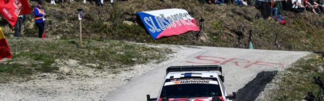 Kaootiline avapäev Horvaatias: Pajari tõusis liidriks, Evans ja Solberg rajalt väljas