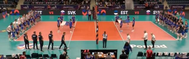 TÄISPIKKUSES | Vaata uuesti Slovakkia - Eesti võrkpalli kohtumist!