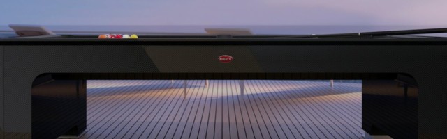 Bugatti güroskooppiljardilaud – kui soovid oma luksusjahil kuule toksida