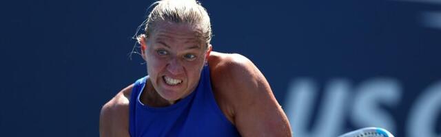 Kaia Kanepi kohutav ärakukkumine USA lahtisdel