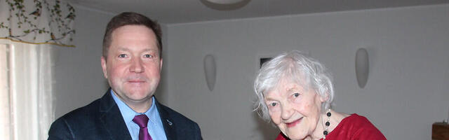 Melanija Pullerits tähistas 90. sünnipäeva