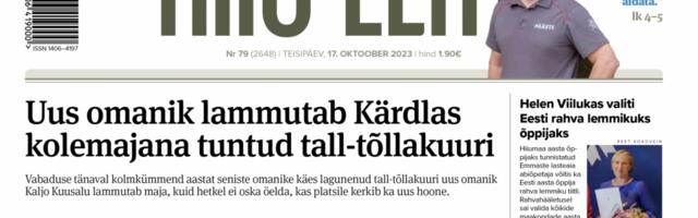 DIGILEHT | Hiiu Leht 17.oktoobril