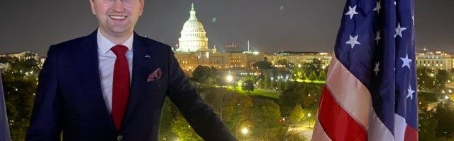 Jaak Madison is at Washington Dulles International Airport