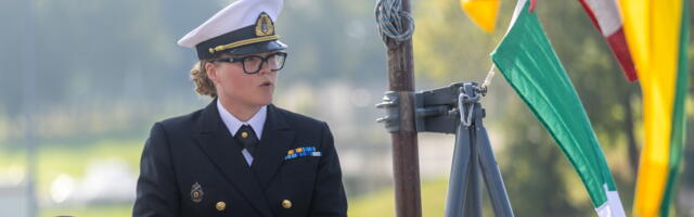 Mereväe miinijahtija Ugandi uueks komandöriks sai Järvamaalt pärit vanemleitnant