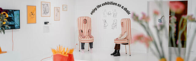 Pildid: Kett galeriis avati Leedu tänavakunstniku näitus "Vaasektoomia"