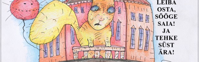 KARIKATUUR ⟩ Maksa elektriarve ära ja tee süsti!