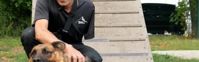 Veteran bez ruke iz Ukrajine pronalazi mir uz pse