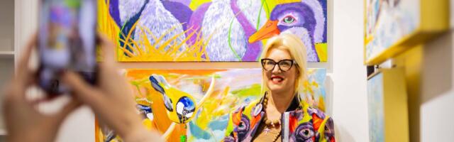 Haapsalu kunstniku tööd on Roomas näitusel