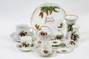 Ajaloomuuseumi advendinäitusel Suurgildi hoones on Nikolai Langebrauni töökoja jõuluteemalised portselanesemed