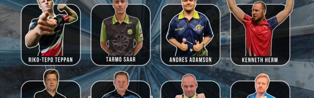 TÄNA DELFI TV-s | Eesti dartsi Meistrite liigas peetakse teine etapp  