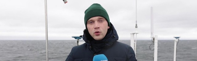 Reporter: Tugev tuul takistab Estonia vraki uurimistöid