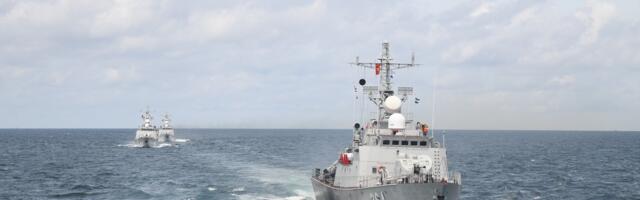 Vene piirivalvelaev rikkus Eesti merepiiri