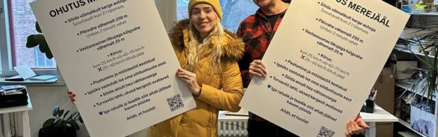 Vormsilased panid jääteele ise plakatid