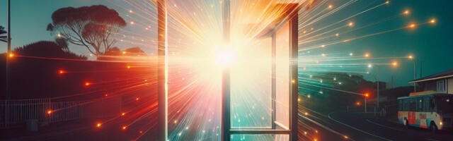 SÄRAV VALGUSTI TEKITAB MEELEHÄRMI LÄÄNERANNA VALLA BUSSIPAVILJONIS