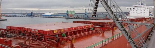 Hiiglasliku viljalaeva teele saatnud Baltic Agro: koorem võiks olla suuremgi