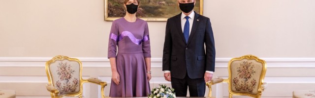 President Kaljulaid kohtus Varssavis oma Poola kolleegiga