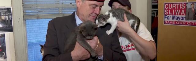 Reporter: Abikaasa ja 15 tänavakassiga elav mees tahab NYC linnapeaks saada