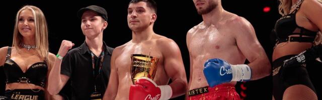 FOTOD | Shanoni ninamehe Taavi Immato kallim Pille-Riin Piho astus The League’il üles särtsaka ringitüdrukuna