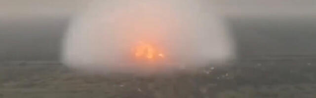 VIDEO: nagu tuumapomm oleks plahvatanud Ukrainas