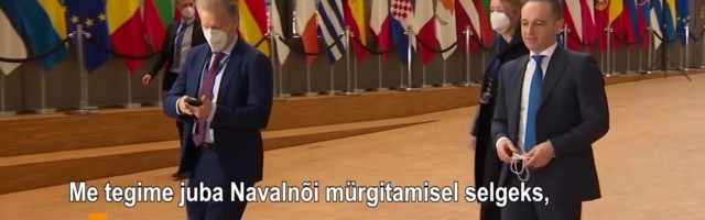 Reporter: EL kehtestab Navalnõi tõttu sanktsioonid neljale Vene ametnikule