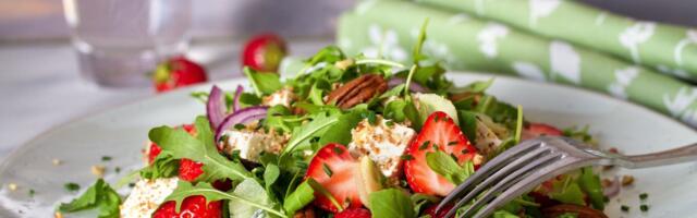 SUVERETSEPT: TERVISLIK MAASIKA-BRIE juustu salat