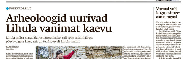 Lääne Elu paberleht laupäeval, 20. aprillil