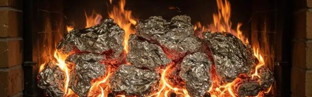 Alumiiniumfoolium kaminas – nutikas nipp, mida paljud juba kasutavad