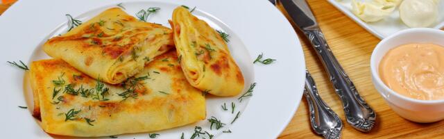 Täidisega pannkoogid