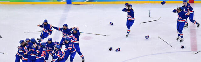 Kaotusele lähedal olnud USA hokinaiskond sai olümpiakulla