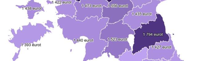 STATISTIKA | Mediaanpalk tõusis aastaga Hiiumaal 65 eurot